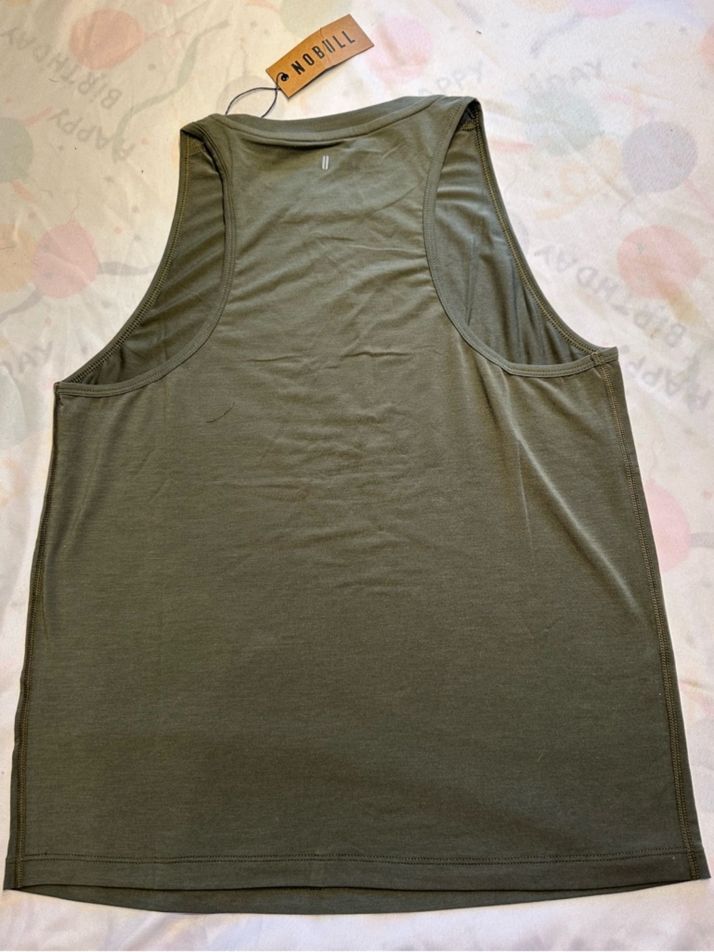 NOBULL Olive Green Training Tank women’s size small NWT - Picture 2 of 5